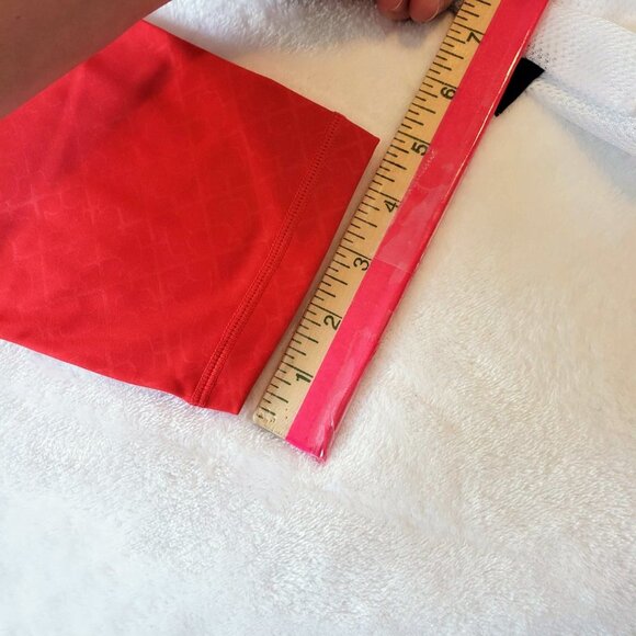 SHEFIT nwt Boss Leggings SilkSculpt Seamless High Rise 2Luxe Orange Red Rush - Picture 14 of 14